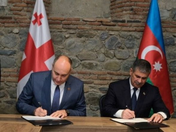 Վրաստանի և Ադրբեջանի պաշտպանության նախարարները ստորագրել են 2023թ. ռազմական համագործակցության պլանը